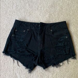 Black American Eagle shorts